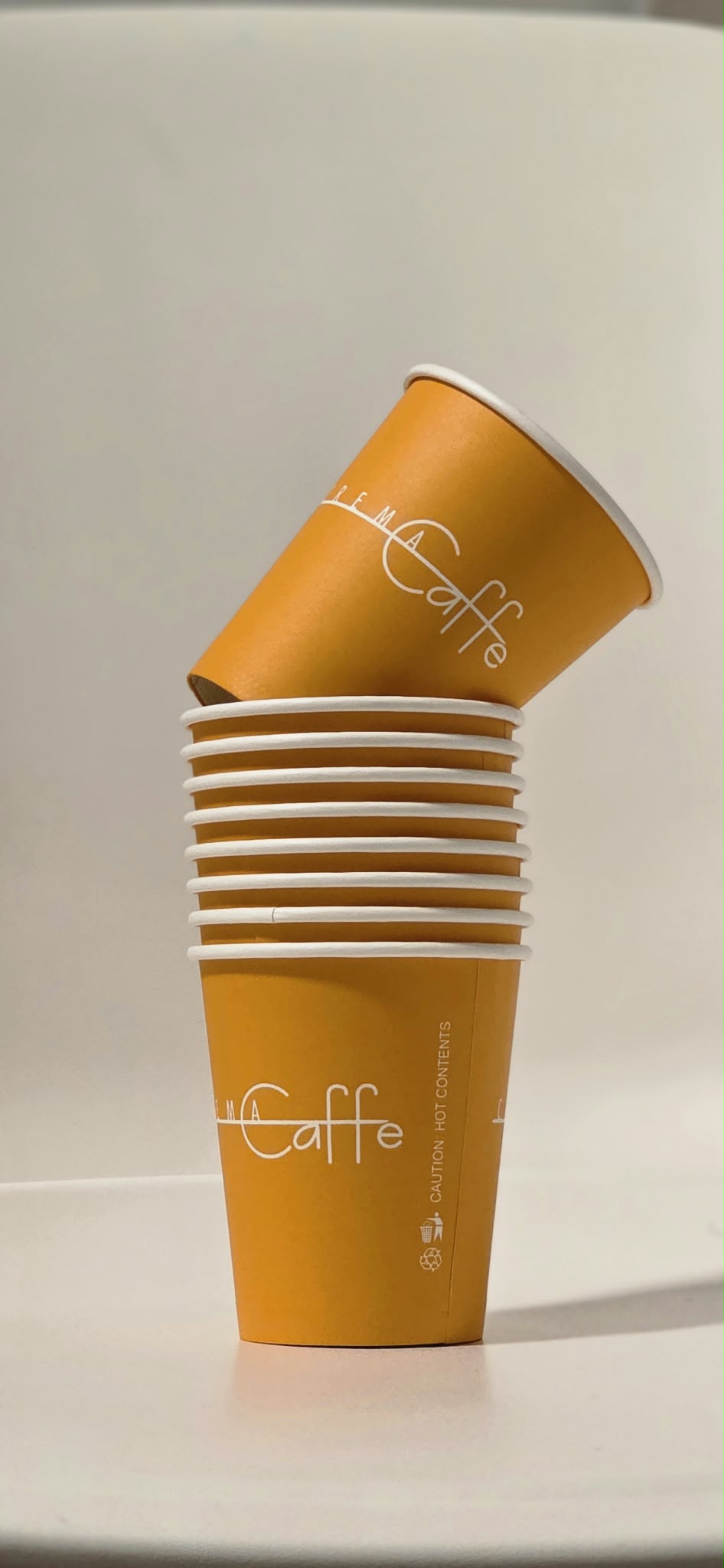 8oz Single Wall Paper Cups – 3 Colours – 1000pcs