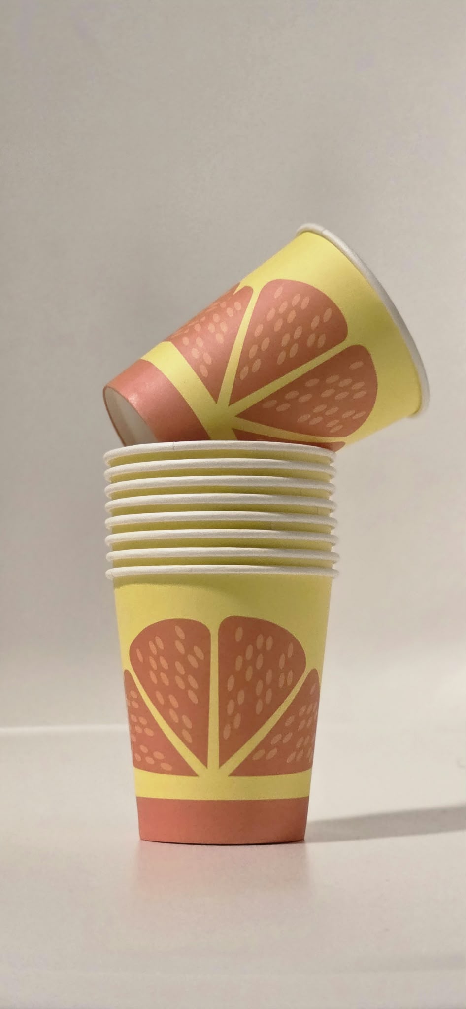 8OZ Single Paper Cups - 9 Different Designs -  2000pcs In a Box
