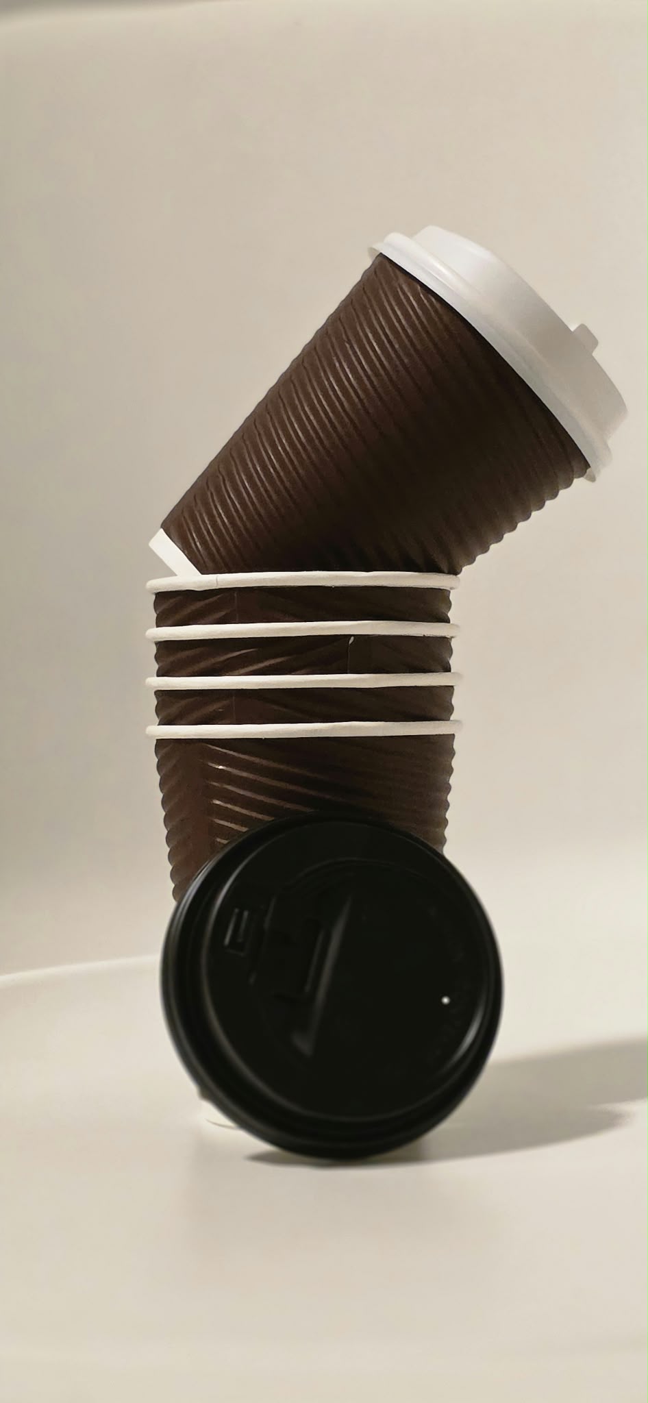 8oz Double Paper Coffee Cup  - 500pcs In a Box - NO LID - 5 COLOURS