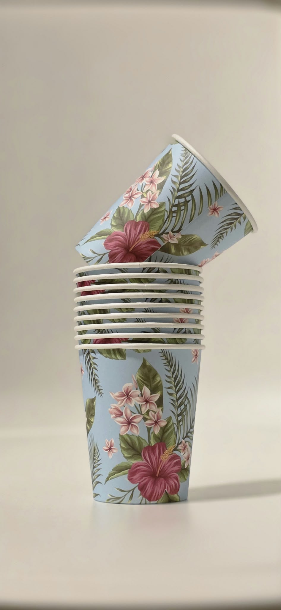 8OZ Single Paper Cups - 9 Different Designs -  2000pcs In a Box