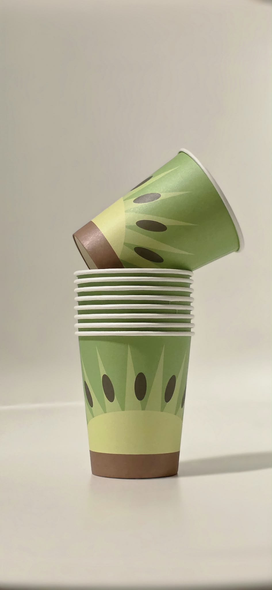 8OZ Single Paper Cups - 9 Different Designs -  2000pcs In a Box